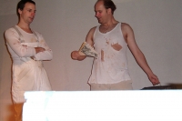 Pygmalion! 2003: Dernière in Bakede, Junges Theater Beber