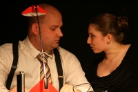 Der Patensohn: Premiere, Junges Theater Beber 2010. Foto: Christoph Huppert
