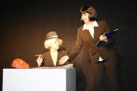 Der Patensohn: Premiere, Junges Theater Beber 2010. Foto: Stefan Zawilla