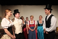 Die deutschen Kleinstädter 2015, Generalprobe. Foto: Stefan Zawilla, Junges Theater Beber.