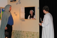 Die deutschen Kleinstädter 2015, Generalprobe. Foto: Stefan Zawilla, Junges Theater Beber.
