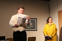 Die deutschen Kleinstädter 2015, Premiere in Beber. Foto: Stefan Zawilla, Junges Theater Beber.