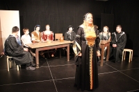 Frau Luther 2016/2017, Premiere in Beber. Foto: Stefan Zawilla, Junges Theater Beber