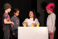 Irgendwie Irgendwann 2018, Premiere in Beber. Foto: Stefan Zawilla, Junges Theater Beber