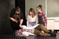 Irgendwie Irgendwann 2018, Premiere in Beber. Foto: Stefan Zawilla, Junges Theater Beber