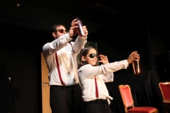 Mit dem Kopf durch die Wand 2019, Generalprobe in Beber. Foto: Stefan Zawilla, Junges Theater Beber