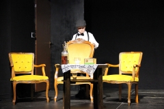 Mit dem Kopf durch die Wand 2019, Premiere in Beber. Foto: Stefan Zawilla, Junges Theater Beber
