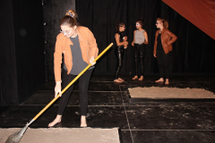 Heavy Cross oder Eine für alle 2021, Generalprobe und Premiere in Beber, Foto: Stefan Zawilla, Junges Theater Beber