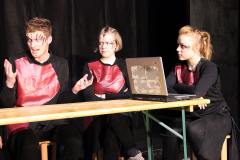 Heavy Cross oder Eine für alle 2021, Generalprobe und Premiere in Beber, Foto: Stefan Zawilla, Junges Theater Beber