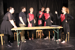 Heavy Cross oder Eine für alle 2021, Generalprobe und Premiere in Beber, Foto: Stefan Zawilla, Junges Theater Beber