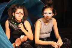 Heavy Cross oder Eine für alle 2021, Generalprobe und Premiere in Beber, Foto: Stefan Zawilla, Junges Theater Beber