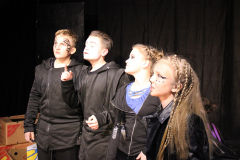 Heavy Cross oder Eine für alle 2021, Generalprobe und Premiere in Beber, Foto: Stefan Zawilla, Junges Theater Beber