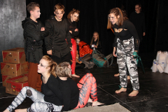 Heavy Cross oder Eine für alle 2021, Generalprobe und Premiere in Beber, Foto: Stefan Zawilla, Junges Theater Beber