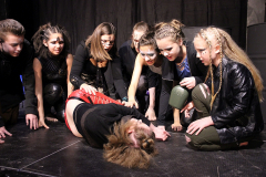 Heavy Cross oder Eine für alle 2021, Generalprobe und Premiere in Beber, Foto: Stefan Zawilla, Junges Theater Beber