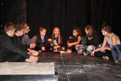 Heavy Cross oder Eine für alle 2021, Generalprobe und Premiere in Beber, Foto: Stefan Zawilla, Junges Theater Beber