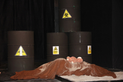 Heavy Cross oder Eine für alle 2021, Generalprobe und Premiere in Beber, Foto: Stefan Zawilla, Junges Theater Beber
