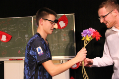 Zora und Curie retten die Schule, Generalprobe und Premiere in Beber 2023. Foto: Stefan Zawilla, Junges Theater Beber