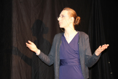 Zora und Curie retten die Schule, Generalprobe und Premiere in Beber 2023. Foto: Stefan Zawilla, Junges Theater Beber