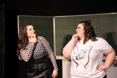 Zora und Curie retten die Schule, Generalprobe und Premiere in Beber 2023. Foto: Stefan Zawilla, Junges Theater Beber