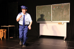 Zora und Curie retten die Schule, Generalprobe und Premiere in Beber 2023. Foto: Stefan Zawilla, Junges Theater Beber