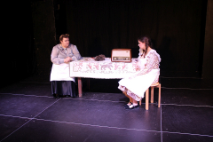 Weite Wege heimwärts, Generalprobe und Premiere in Beber, 2025. Foto: Stefan Zawilla, Junges Theater Beber