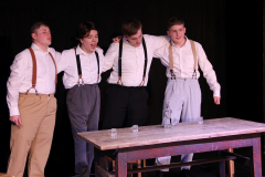 Weite Wege heimwärts, Generalprobe und Premiere in Beber, 2025. Foto: Stefan Zawilla, Junges Theater Beber