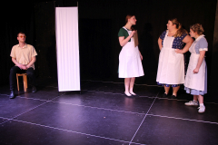 Weite Wege heimwärts, Generalprobe und Premiere in Beber, 2025. Foto: Stefan Zawilla, Junges Theater Beber