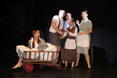 Weite Wege heimwärts, Generalprobe und Premiere in Beber, 2025. Foto: Stefan Zawilla, Junges Theater Beber