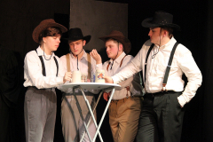Weite Wege heimwärts, Generalprobe und Premiere in Beber, 2025. Foto: Stefan Zawilla, Junges Theater Beber