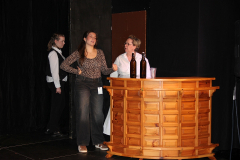 Die lustigen Weiber von Windsor 2025, Generalprobe in Beber. Foto: Stefan Zawilla, Junges Theater Beber