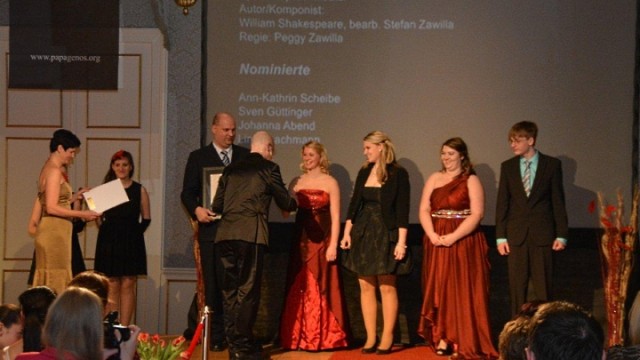Papageno Award 2013: Preisverleihung in Linz (Junges Theater Beber)